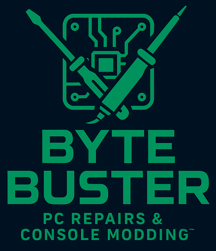 Byte Buster Logo - PC Repair and Console Modding Services